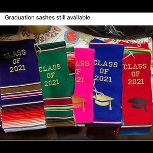 2021 Graduation sashes